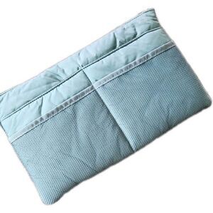 MochiThings Invite.L Collection Slim Purse Organizer Zip Bag In Blue